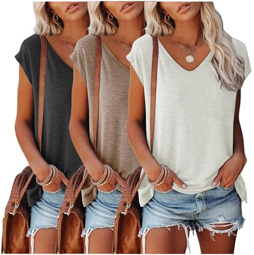 Longshirt Damen Oversized Tshirt Damen Sportshirt Damen locker Tshirt Damen v Ausschnitt Tops und t-Shirts t Shirt Damen Tshirt Damen Tshirt Damen Set