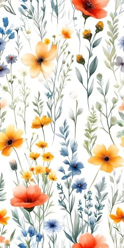Malen Nach Zahlen Erwachsene Farbe Blume Malen Nach Zahlen Bild,DIY Set mit Pinseln und Acrylfarben Handgemalt Leinwand, Malen Nach Zahlen Kinder für Basteln Zuhause Mädchen Geschenk 100x200cm s-528