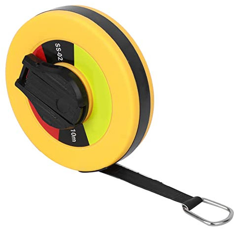 4 Typen Glasfaserband Messen Weiche Lineal, Ergonomisches Design für Komfortable Griffe, Genaues Messwerkzeug für Baustellen (10 cm)