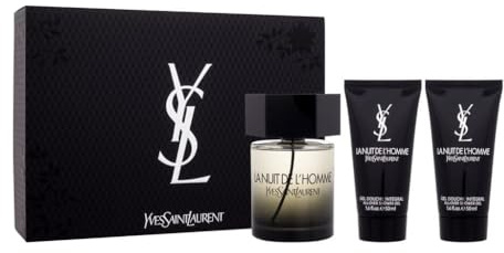Yves Saint Laurent YSL Nuit Homme 3.4 EDT + 1.7 S/G X 2 (129769)