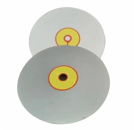Disco abrasivo in lega diamantata da 10 pollici, 250 mm x 27 fori, disco abrasivo in lega di vetro, giada ceramica, acciaio al tungsteno