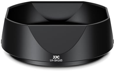 JJC Paraluce a baionetta per obiettivo Sony FE 24 mm F2.8 G (SEL24F28G), FE 40 mm F2.5 G (SEL40F25G), FE 50 mm F2.5 G (SEL50F25G), sostituisce il paraluce Sony ALC-SH165 – Filtro e cappuccio da 49 mm