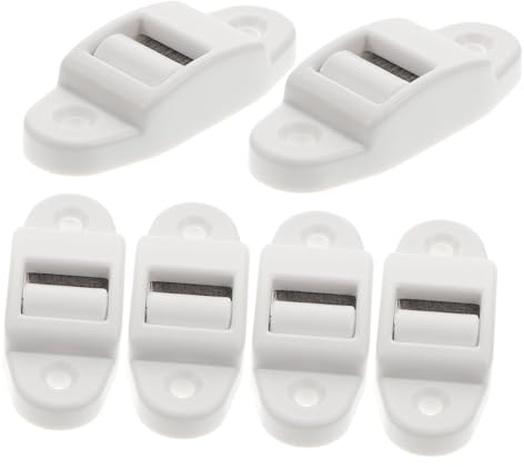 ZUNOXAZ 6 Piezas Unidades Guía de Correa de Plástico para Rodillo Persiana Cepillo Desmontable para Limpieza Accesorio Duradero para Ventana Enrollable Reduce Fricción y Polvo Compatible