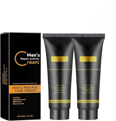 Elycura Intimcreme für Männer, Fortschrittliche Körperbutter für Männer, Stellt die Vitalität wieder her, Schenkt neues Selbstvertrauen (1pcs) (2PCS)