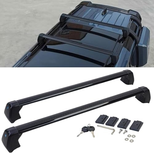 Barre portatutto trasversali Premium compatibili per Land Rover Defender 110 L663 2019, Barre da tetto ad alto carico per box auto e portabiciclette