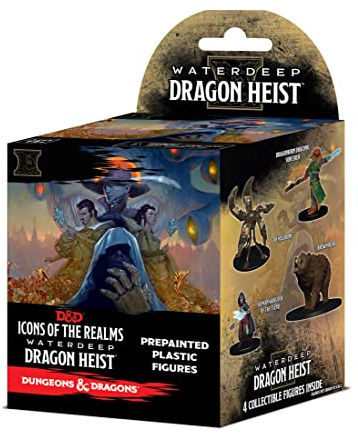 D&D Dungeons&Dragons Icons of The Realms Waterdeep Dragon Heist Booster