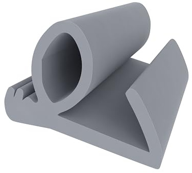Dachfensterdichtung für Velux oder Braas Fenster - Grau - 4 m | Fensterdichtung für Velux oder Braas Fenster - Ersatzdichtung und Gummiprofil - Dichtprofil für Dachfensterrahmen