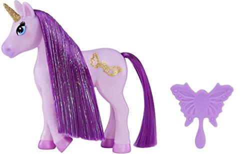 MGA's Dream Bella 14 cm kleines Einhorn – Lavendel, lila Einhorn für Modepuppen, tolles Geschenk, Spielzeug für Kinder ab 3 4 5 Jahren