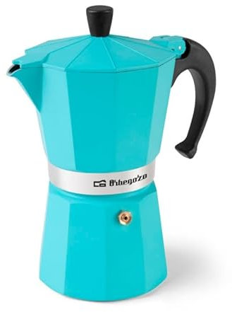 Cafetera Italiana ORBEGOZO KFV1245 12 Tazas Menta