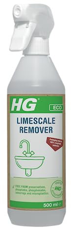 HG ECO Limescale Remover, All Purpose Cleaner, Kitchen Cleaner & Bathroom Cleaner Spray, Sink, Tap & Toilet Cleaner with Fresh Scent, Eco Conscious HG Cleaning Products, Recyclable - 500ml (683050106)