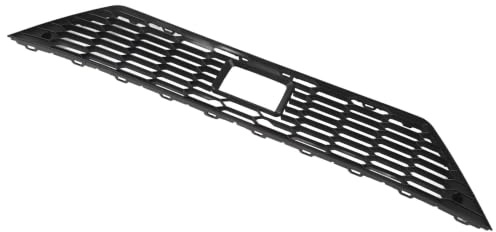 Front Bumper Lower Grille, 5F0853667M Black ABS Front Bumper Center Lower Mesh Grille Center for Leon FR 5F MK3 Facelift