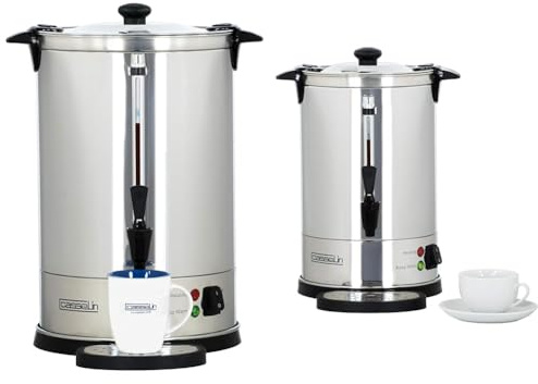Casselin CPC100 - Percolateur à café 100 tasses - Noir, Acier inoxydable & CPC48 - Percolateur à café 48 tasses