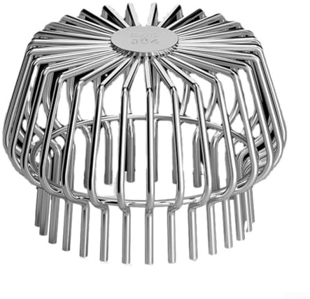 Gutter Pipe Leaf Wire Balloon, 304 Stainless Steel Roof Drain Net Leaf Catcher Gutter for PROTECTION Cover, Keeps From Leaves, Moss, Muck(200mm)