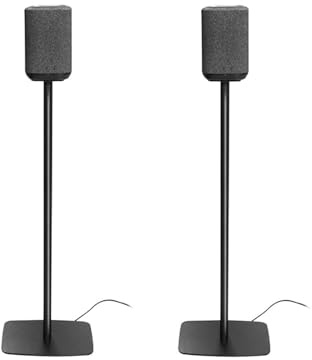EUGOOCX Lautsprecherständer für DENON Home 150 Wireless Smart Speaker, robuste Bodenständer für Surround-Sound mit Netzkabel-Management