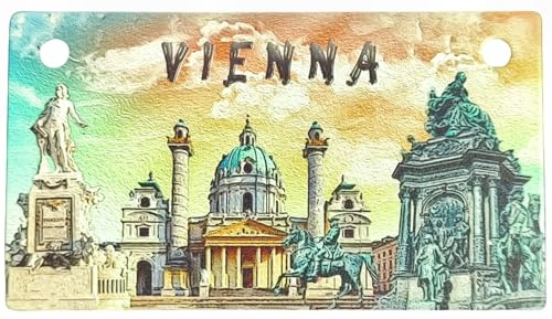 Wien Österreich Kühlschrankmagnet Reise Souvenir Kühlschrank Dekoration Magnet Eisen Magnet Magnet Aufkleber