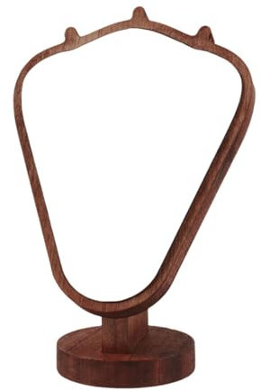 Dickly Halsketten-Displayständer, Schmuck-Organizer, Schmuck-Display-Büste, Ständer für Schmuckgeschäft, Weiß