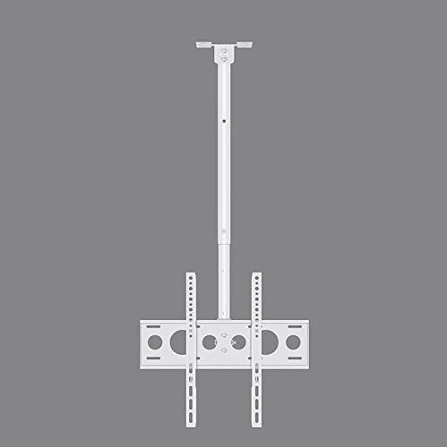 Supporto TV sospeso, Supporto TV Multifunzione soffitto, Supporto TV sospeso a Movimento Completo TV Piatte e Curve 32-50 Pollici Fino a 40 kg/88 libbre, Supporto TV con Fissaggio a Vite espansione.