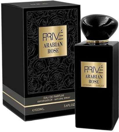 Arabian Rose Women 100ml EDP Prive Womens Ladies Perfume Spray Perfume Ladies Fragrance Gift For Her English Smell Paris Modaleo Collecions