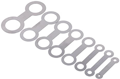 Yctze 8st Lightweight Saxophone Pad Rep Kit - Metalverktyg för Enkel Underhåll Av Saxofontyper