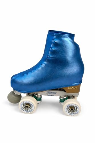 Genérico CRLSPORT Cubre patín para niña y Mujer, Funda PatinSkate, Professional Skating, Patinaje Hielo,artístico o en línea. 180 Densidad. Talla Universal Adulto y niños. Color Azul Brillante