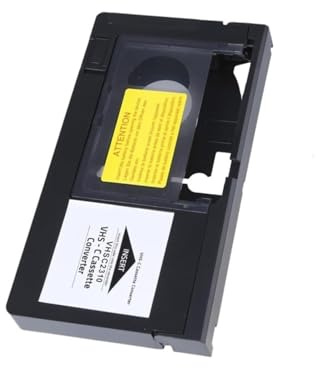 Kassettenadapter for Camcorder, VHS-zu-VHS-C-Videoformatkonverter, Bandkassettenadapter for Videoaufzeichnung und -wiedergabe