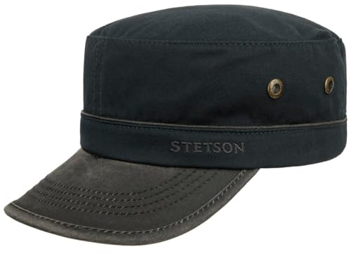 Stetson Casquette Gosper Army Femme/Homme - Urban de Militaire avec Visiere, Ferme a l’Arriere Printemps-ete Printemps Ete Automne Hiver