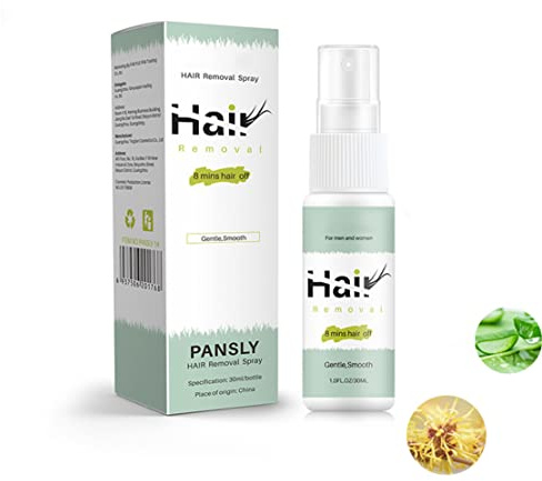 New 8 Mins Semi-permanent Hårborttagningsspray, Hämmar Försiktigt Hårväxten I Ansikte, Ben, Armhålor, Armhålor, Hårstoppsspray. (1 pc)