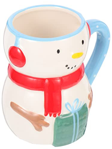 Luxshiny Weihnachtsbecher Dekorativer Wasserbecher Origineller Wasserbecher Büro-wasserbehälter Becher Für Kaffee Und Tee Vielseitig Einsetzbar