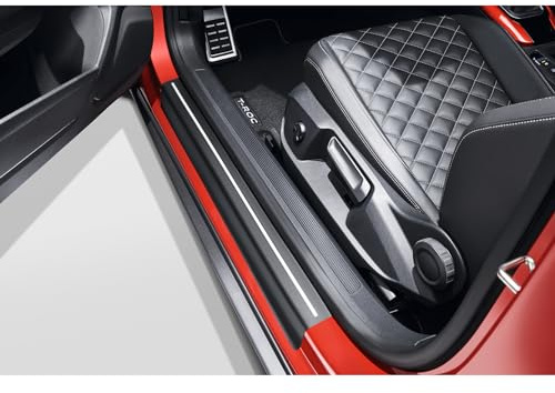 Volkswagen 2GC071310ZMD Einstiegsleisten Schutzfolie Lackschutzfolie, schwarz/silber, nur für Cabrio