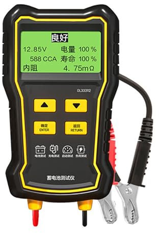 Batterietester Mit Vierdrahtprüfung Und Effizientem Batterieanalysator. Effizienter Batterieladetester. Batteriemessgerät. Batterietester