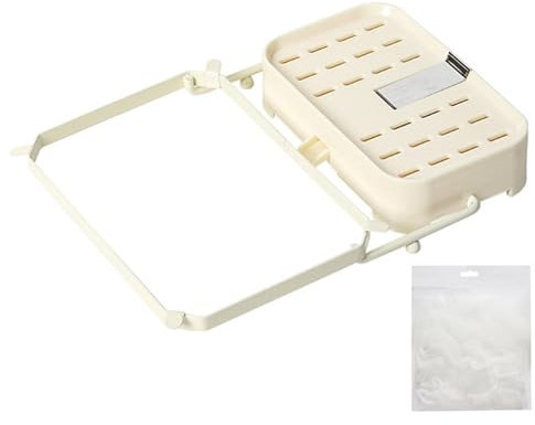 Sink Basket Strainer, Food Strainer for Sink, Sink Filter with 50 Mesh Bags, Kitchen Sink Food Catcher, Basket Strainer for Food Garbage, Mesh Sink Filter Bags, Drain Stopper with Strainer Basket