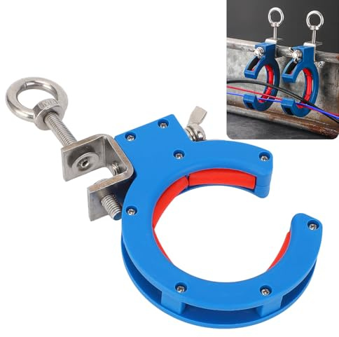Kabel-Draht-Einfädelwerkzeug, Kabelrinne-Rolle, Professioneller Verkabelungsassistent, Kabelverlegungsrolle, Helfer, Verstellbares Klemmrollen-Zubehör,Kabel-Einfädel-Draht-Zugrolle