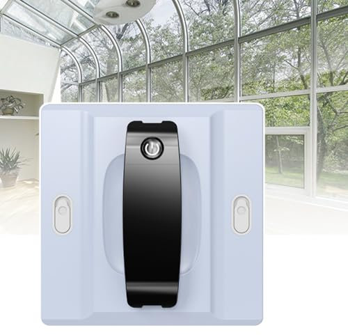 HCAUYNN Limpiador De Ventanas con Doble Rociador para Ventanas De Gran Altura MáQuina, con Sensor De Inteligencia Artificial para Detectar Los Bordes, Ruido Inferior A 65 Db, para Vidrio, Pared,White