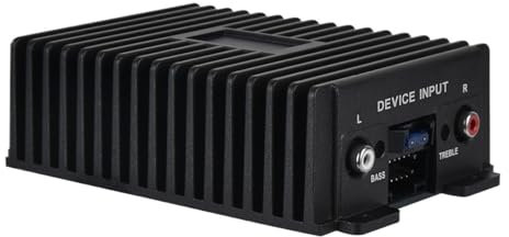 STRAFBRG Amplificatore Stereo, Amplificatore DSP Professionale HiFi RY-125AB Audio Stereo 4 * 80 W di Potenza for Auto o Home Video,Buona qualità Audio