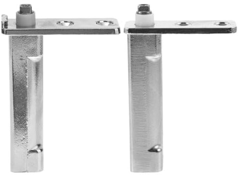 Holibanna 2pcs Freezer Door Hinge Replacement Cranked Flush Hinge for Freezer Box Ice Box Cooler Easy Install