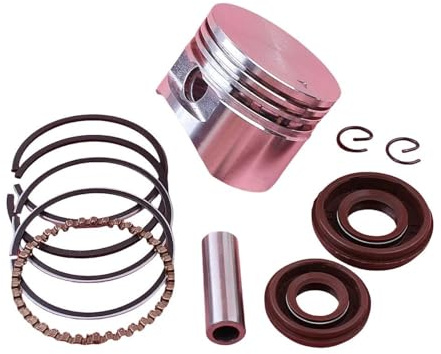 pièces de Coupe-Herbe kit Cylindre-Piston Kit de Joints d'huile de Segment de Piston de 35 mm pour Moteur de Tondeuse à Gazon 4 Temps pour Ho&ND&a GX25 FG110 HHT25S 25cc