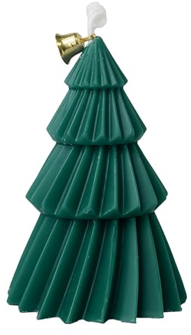 per albero di Natale, candela profumata in cera a forma di albero di Natale, decorazione naturale per la casa, centrotavola da tavolo per sala da pranzo, camera da letto, studio, finestra