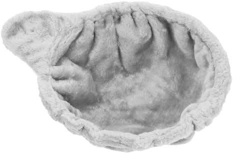 MOTHNUR Accesorio para Hamaca de Árbol para Gatos Marco de Acero y Cama de Peluche, Instalación Sencilla para Accesorios de Cestas y Nidos en Estructuras para Gatos