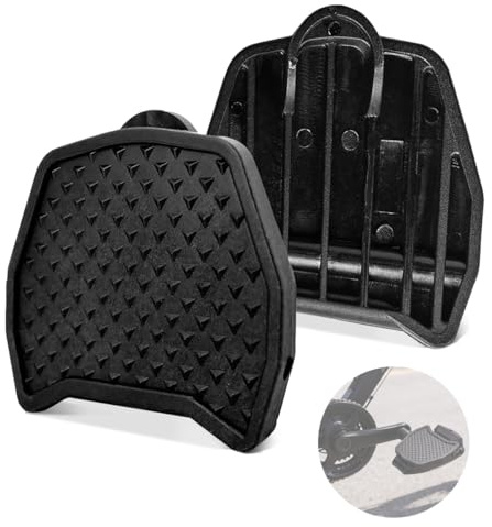 Pedale Plate Kompatibel für Shimano SPD-SL Klickpedale, Rennrad Pedale Plate, PP Adapter, Klickpedale Rennrad Umrüsten, Flachpedal Umwandlung Kompatibel für Shimano SPD-SL, 2 Stück