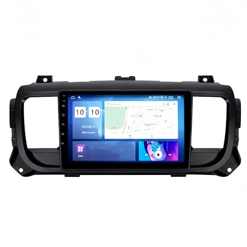 Bilnavigering Aotsr GPS för Navi Android-system för Peugeot för Expert 3 för Citroen för Jumpy SpaceTourer 2016 bilradio