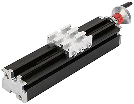 Cloimei Z010M 150mm Blocco di scorrimento trasversale in metallo Accessorio per tornio per carichi pesanti Strumento di lavorazione di precisione per asse X Y Z Mini tornio Ferro C