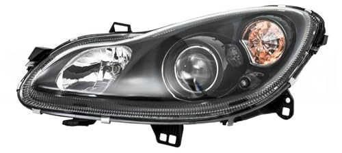 ME3054914 FANALE PROIETTORE ANTERIORE SINISTRO (LATO GUIDA) H7+H7 ELETTRICO CON MOTORE SPECIFICO PER SMART DAL 2012 AL 2014. CON PARABOLA NERA. CODICE ORIGINALE A4518201159