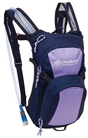 Outdoor Products Tadpole Hydration Pack (Black) (Violet Tulip) (Violet Tulip)