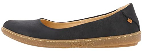 El Naturalista Femme Ballerines Classiques Coral, Dame Ballerines,Semelle intérieure Amovible,Ballerines,Black,39 EU / 6 UK