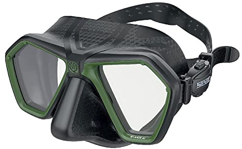 Seac Eagle, kompakte, kleinvolumige Maske für Tauchen, Freitauchen und Speerfischen