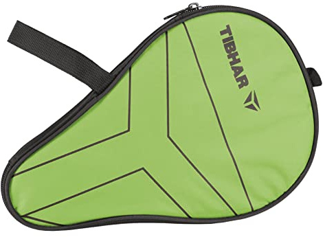 Tibhar Tischtennisschläger Tasche T-Logo | Tischtennis Schlägerkoffer für 1 Schläger | Tischtennisschläger Hülle