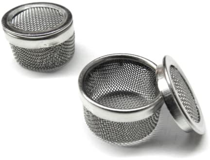 JTS Pack of 2 Mini Basket Ultrasonic Cleaner Small Parts Mesh Holder Cleaning and Holding