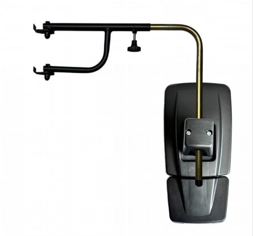 MelTruck Außenspiegel Spiegel Seitenspiegel 353x182 mm und Spiegelarm Spiegelhalter, Verlängerung Metall für Traktor 1x oder 2x (2, 480–680 × 400 mm, ø18 mm)