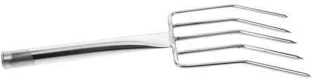 JECOMPRIS KOME Werkzeug Pflanzen Gartenerde Schaufel Grabegabel für die Gartenarbeit Grabegabel für den Garten Gartenausrüstung Gartengabel Garten Handgabel Rostfreier Stahl Silber