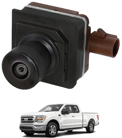YzusGomumu Front View Camera Parking Assist Compatible with 2021-2023 Ford F-150 XL XLT Platinum 3.5L-V6 5.0L-V8 Replaces ML3T-19G490-BC ML3T-19G490-BB